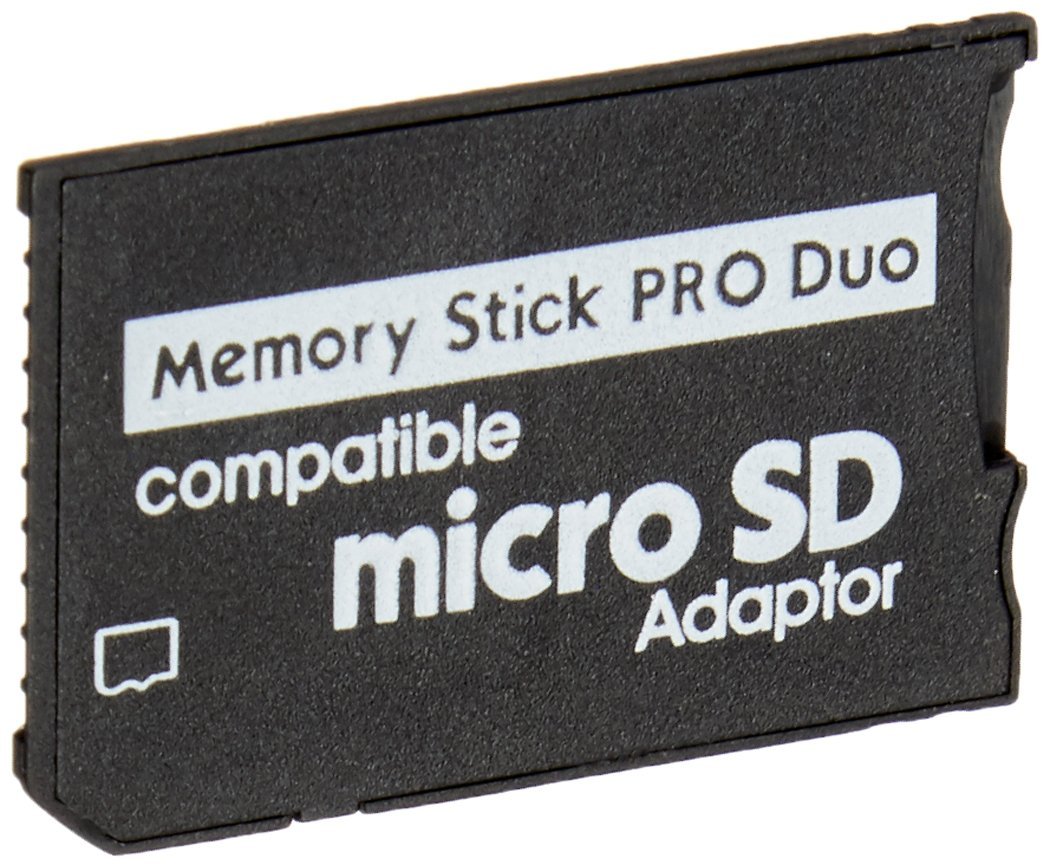Memory Stick Pro Duo na microSDHC adapter 2v1